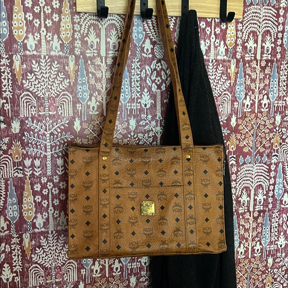 Authentic MCM Large Shopper Tote